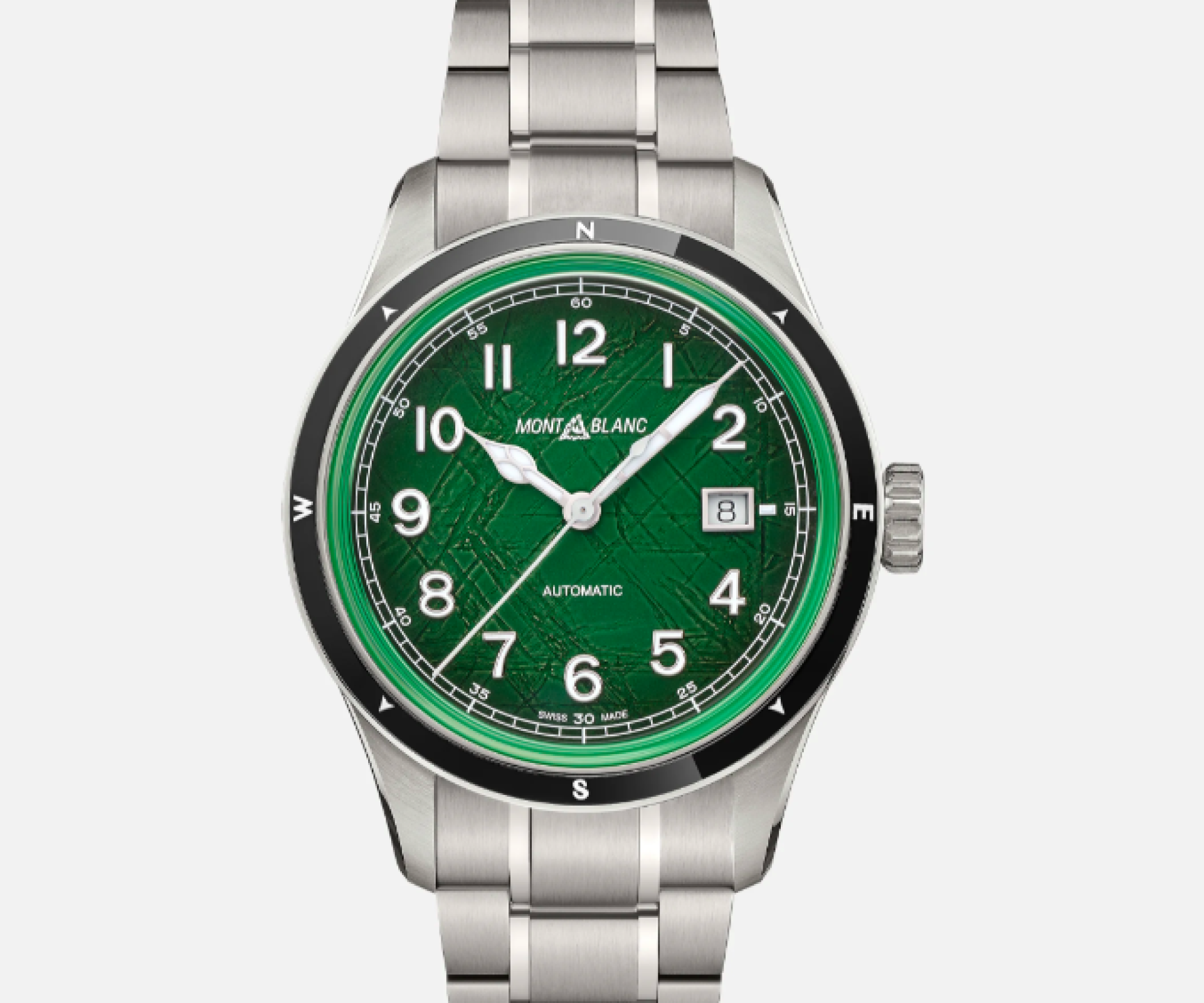 OROLOGIO MONTBLANC 1858 AUTOMATIC DATE 0 OXYGEN