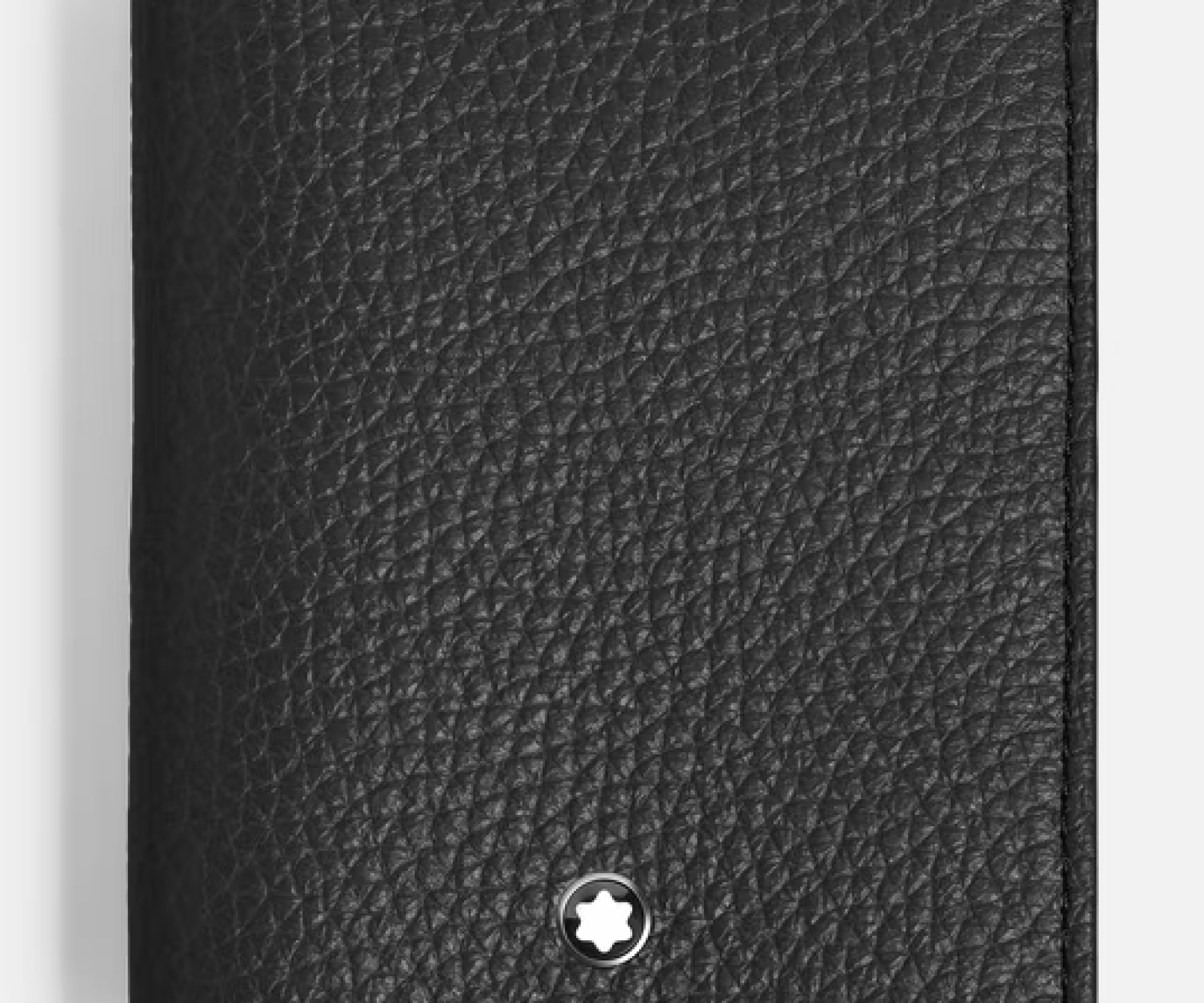 PORTAFOGLIO MINI 4 TASCHE IN PELLE CON GRANA