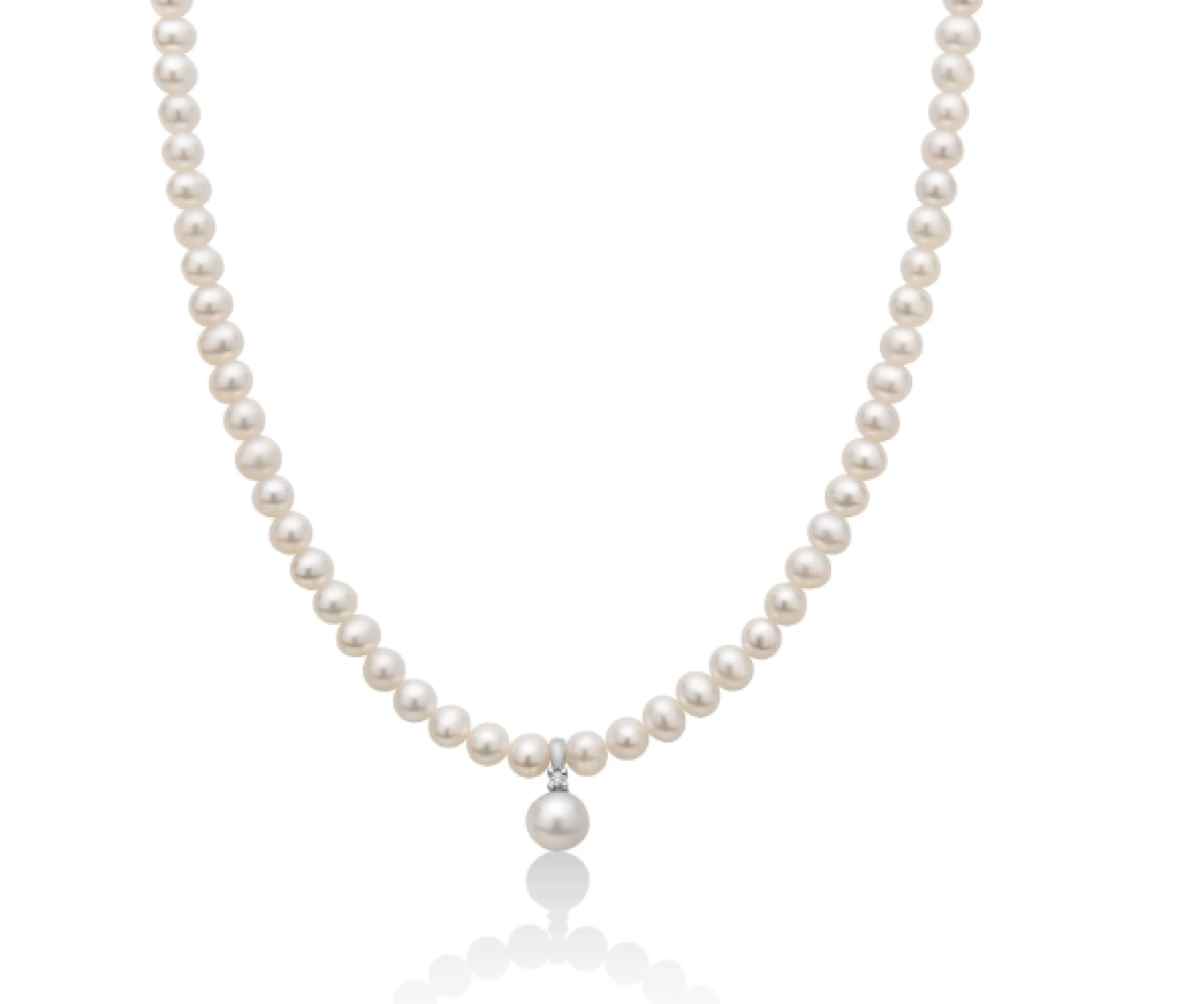 COLLANA DI PERLA CON PENDENTE MILUNA