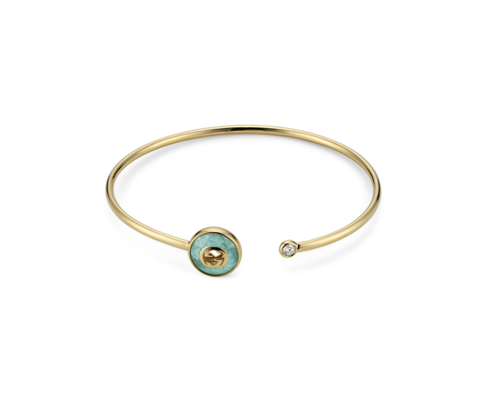 BRACCIALE GUCCI INTERLOCKING IN ORO