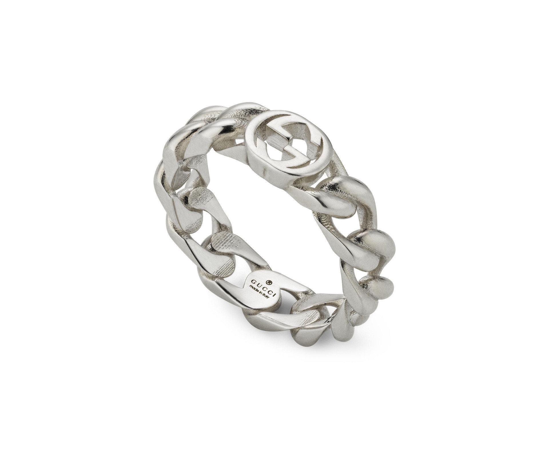 ANELLO GUCCI INTERLOCKING