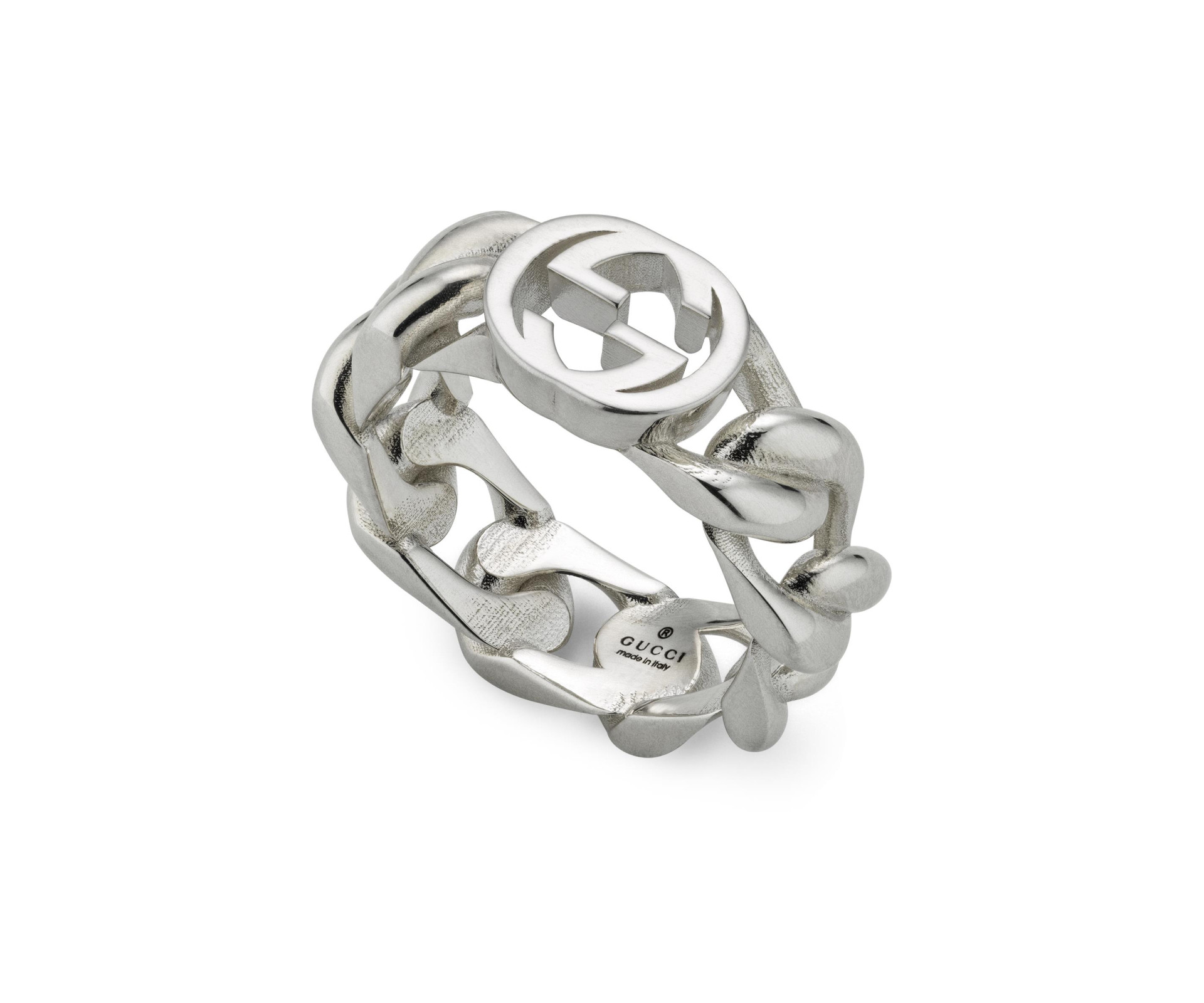 ANELLO GUCCI INTERLOCKING