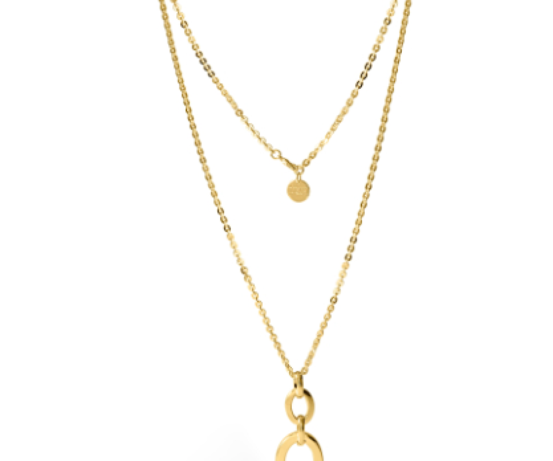 COLLANA UNOAERRE CON PENDENTE OVALE