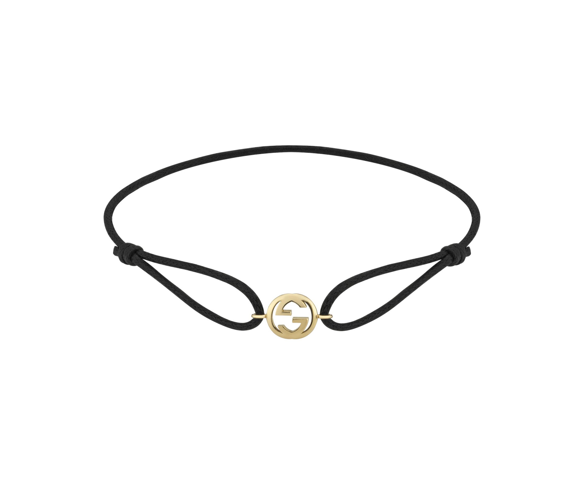 BRACCIALE GUCCI INTERLOCKING GG ORO